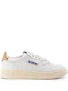 Autry Sneakers Medalist In Cowskin In Bianco