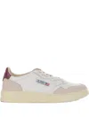 Autry Medalist Low Sneaker In Red