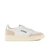 Autry Sneakers Medalist Low In Silver, White