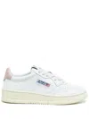 Autry Medalist Aulw Ll26 Sneakers Woman Whire And Pink In Multi