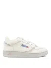Autry Sneakers Medalist Pelliccia Sintetica In White