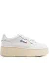 Autry Sneakers Medalist Platform In White
