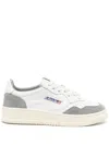 Autry Grey Medalist Sneakers In White