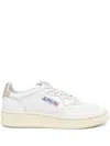 Autry Low-top White Sneakers With Retro-inspired Design In White
