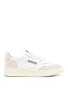 Autry Medalist Suede Sneakers In White