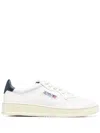 Autry "medalist Low" Leather Sneakers Shoes In White