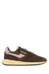 Autry Multicolor Fabric And Suede Reelwind Sneakers In Multi