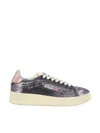 Autry Dallas Low Sparkling Sneakers In Multi