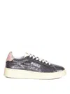 Autry "dallas Low Sparkling" Sneaker In Multi