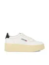 Autry Platform Low-top Sneakers With Platform In White