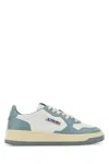 Autry Medalist Low Sneakers Light Blue In Multicoloured