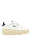 Autry Platform Low-top Sneakers With Platform In White