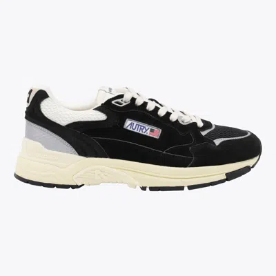 AUTRY AUTRY BLACK LEATHER HYPERWAY SNEAKERS