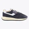 Autry Reelwind Blue Low Top Sneakers With Logo Patch On Tongue And Side And Logo Lettering On The Heel In 