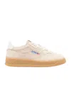 Autry "medalist Low" Sneaker In Nude
