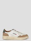 Autry Vintage-inspired Low-top Sneakers In Leather And Suede