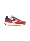 Autry Reelwind Low-cut Sneakers In Red