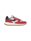 Autry Reelwind Low-cut Sneakers In Red