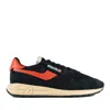 Autry Reelwind Low Sneakers In Orange, Black