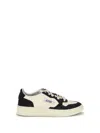 Autry Low Leather Sneakers In White