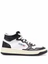 Autry High-top Lace-up Sneakers In Multicolour