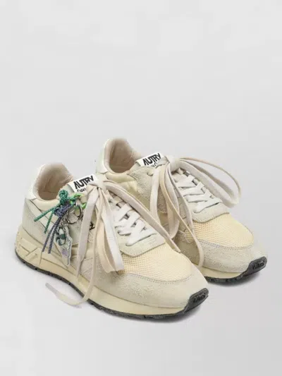 Autry Sneakers Suede Accents Rubber Sole Mesh