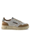 Autry Vintage Inspired Low-top Sneakers With Textured Accents