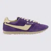 Autry Low Suede Windspin Sneaker In Purple