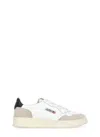 Autry Low-top Sneakers With Leather And Suede Accents In White