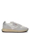 Autry Reelwind Mu01 Low Sneakers Sneakers Grey In White