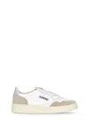 Autry Medalist Low Low-top Leather Sneakers In White