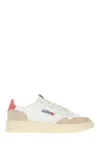 Autry White Leather Medalist Sneakers In White