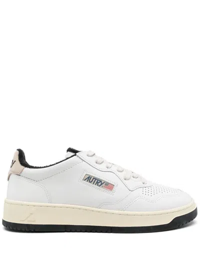 Autry Edalist Low Sneakers With Terry Details In White