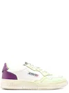 Autry Medalist Colour-block Low-top Sneakers In White