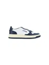 Autry Low Top Leather Sneakers In White