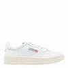 Autry White Leather Medalist Sneakers In White