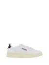 Autry Edalist Low Leather Sneakers In White