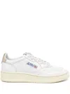 Autry Low-top White Sneakers With Retro-inspired Design In White