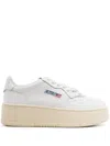 Autry Sneakers Medalist Platform In White