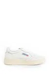 Autry Low-top Sneakers With Minimalist Design And Elevated Sole In Animal Print