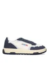 Autry Contemporary Low Top Sneakers With Contrast Panels In White