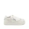 Autry Low-top Sneakers With Clean Silhouette And Rounded Toe In White