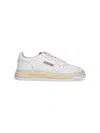 Autry Medalist Low Vintage X Mihara Yasuhiro White Sneakers With Handcrafted Sole In Leather Man In White