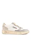 Autry Low Medalist Super Vintage Sneakers In White