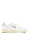 Autry Medalist Low Leather Low-top Sneakers In White