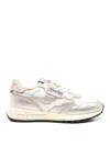 Autry Low-profile Sneakers With Nylon And Suede Uppers In Multi