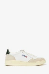Autry Low-top Sneakers With Leather And Suede Accents In White