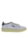 Autry Medalist Lace-up Sneakers In White