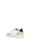 Autry Medalist Leather Low-top Sneakers In White