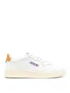 Autry Fendi Ff Squared Leather And Ff Canvas Reversible Belt In White